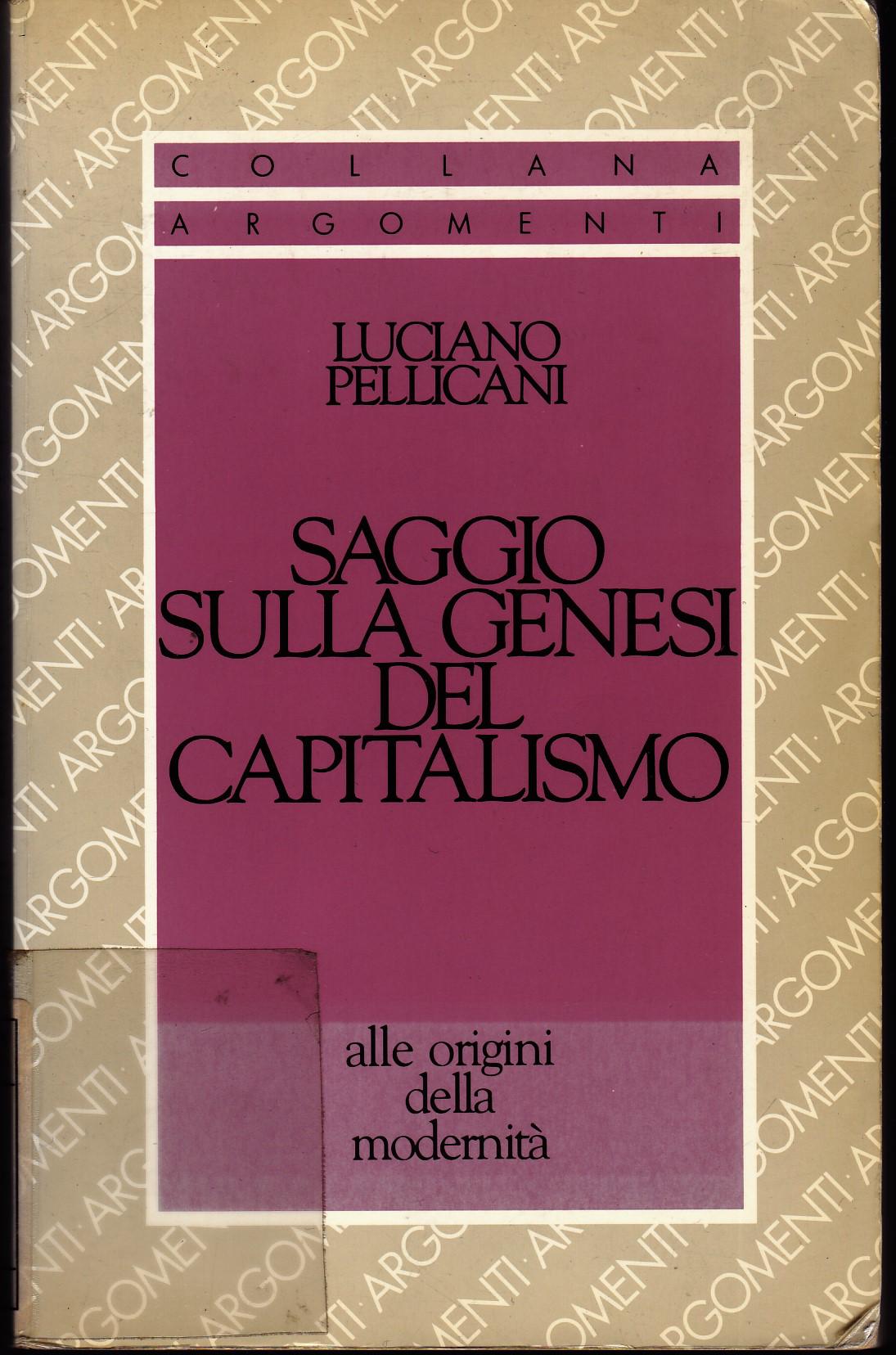 Saggio sulla genesi del capitalismo